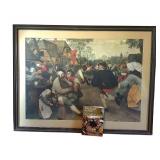 U - Large Framed Pieter Bruegel the Elder Print