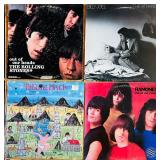 LR - Collection of 9 Classic Rock Vinyl LP Records Including Rolling Stones, Billy Joel, Ramones, and More