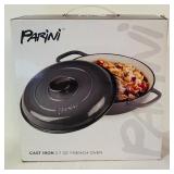 K - Parini Cast Iron 2.7 QT French Oven in Box