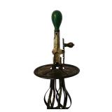 K - Vintage Kitchen Scale and Hand Egg Beater Set