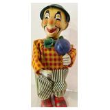 K - Vintage Clown and Cymbal Monkey Wind-Up Toys