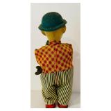 K - Vintage Clown and Cymbal Monkey Wind-Up Toys