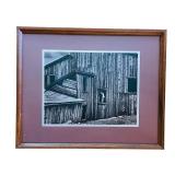 K - Kyle Soderlund Signed Framed Nude Photograph Print