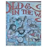 K - Framed Old & In The Way Art Print