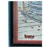 K - Framed Old & In The Way Art Print