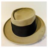 K - Vintage Royal Stetson Fedora Hat with Black Band