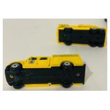 K - Collection of 12 Diecast Toy Vehicles Including Trucks, Cars, and Helicopter