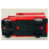 K - Collection of 12 Diecast Toy Vehicles Including Trucks, Cars, and Helicopter
