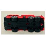 K - Collection of 12 Diecast Toy Vehicles Including Trucks, Cars, and Helicopter