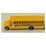 K - Collection of 12 Diecast Toy Vehicles Including Trucks, Cars, and Helicopter