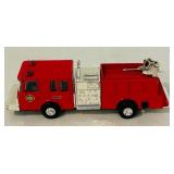 K - Collection of 12 Diecast Toy Vehicles Including Trucks, Cars, and Helicopter