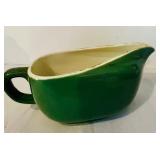 K - Set of 3 Vintage Ceramic Pitchers and Gravy Boat