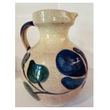 K - 3-Piece Vintage Stoneware Pottery Collection: Pitcher, Crock, Henry McKenna Jug