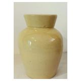 K - 3-Piece Vintage Stoneware Pottery Collection: Pitcher, Crock, Henry McKenna Jug
