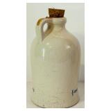 K - 3-Piece Vintage Stoneware Pottery Collection: Pitcher, Crock, Henry McKenna Jug