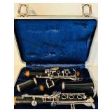 K - Clarinet with Hard Case and Silver-Plated Keys
