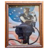 K - Framed Norman Rockwell 