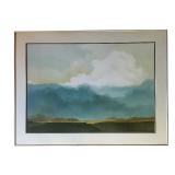 LR - Large Framed Landscape Artwork Signed by Taylor