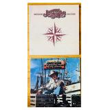 LR - Set of 4 Jimmy Buffett Vinyl Records - Changes in Latitudes, Havanas Daydreamin, A White Sport Coat, Living and Dying in 3/4 Time