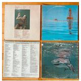 LR - Set of 4 Jimmy Buffett Vinyl Records - Changes in Latitudes, Havanas Daydreamin, A White Sport Coat, Living and Dying in 3/4 Time