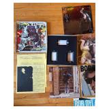 LR - Collection of Bob Dylan Vinyl Records and Tour Book, Including Tom Petty & The Heartbreakers