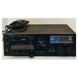 LR - Sharp RT-10BK Stereo Cassette Deck Tape Player