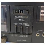 LR - Sharp RT-10BK Stereo Cassette Deck Tape Player
