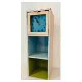 K - Storage Shelf with Removable Clock 1
