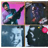 LR - Collection of 8 Classic Rock and Blues Vinyl Records - Ry Cooder, John Lee Hooker, John Hiatt