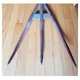 LR - Vintage Wooden Hay or Pitch Fork 54 Inch