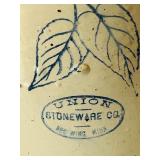 K - Antique 2 Gallon Union Stoneware Co Crock Red Wing MN