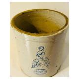 K - Antique 2 Gallon Union Stoneware Co Crock Red Wing MN