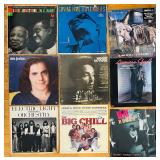 LR - Collection of 9 Vintage Vinyl Records - Jazz, Rock, and Soundtracks