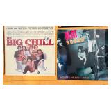 LR - Collection of 9 Vintage Vinyl Records - Jazz, Rock, and Soundtracks
