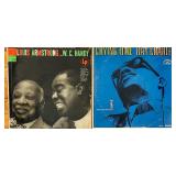 LR - Collection of 9 Vintage Vinyl Records - Jazz, Rock, and Soundtracks