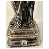 K - 10-Inch Statue of Liberty Metal Figurine