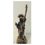 K - 10-Inch Statue of Liberty Metal Figurine
