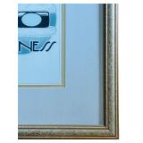 LT - Framed Guinness Bottle Graphic Print 16 x 18 Inch