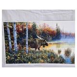Master of His Domain - Jim Hensel Print - Artist Signed - Approx. 13x17