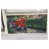 Snapper LT16 Lawn Tractor Advertising Artwork Approx. 20x39