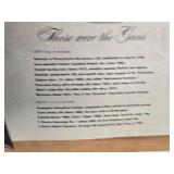 Those Were the Guns Poster by Pete Kuhlhoff - Approx. 17x35