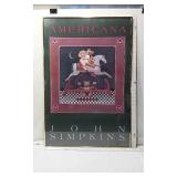 John Simpkins Americana Poster - Approx. 24x36