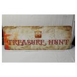 Treasure Hunt Sign - Approx. 16x40