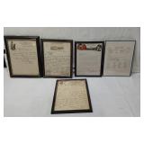 1923 Pruess Brothers Hadware Letter on Keen Kutter LHD & Other correspondence from companies such as Larson Hardware, Drollinger