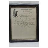 1923 Pruess Brothers Hadware Letter on Keen Kutter LHD & Other correspondence from companies such as Larson Hardware, Drollinger