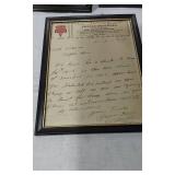 1923 Pruess Brothers Hadware Letter on Keen Kutter LHD & Other correspondence from companies such as Larson Hardware, Drollinger
