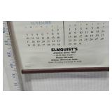 Norman Rockwell 1991 Calendar by Elmquist