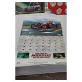 Lot of Racing Memorabilia Including Bobby Labonte and I-94 Speedway Sign