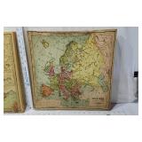 Lot of Art Prints and Vintage Map Prints