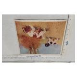 Lot of 5 Vintage Dog and Horse Prints Including "The Buffalo Hunt", "Last of the Litter" and "Saved"